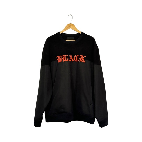 Black Scale pullover sweatshirt - rare piece - black - XXL - Picture 1 of 6